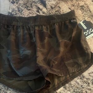 DSG Women's Athletic Camo Shorts - Brown BRAND NEW